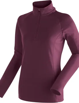 Eva Damen Rollkragenpullover, lila 48 - Maier Sports - FashionsVida