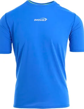 Airlite Short Sleeve T-shirt Blue S Men - Inov8 - FashionsVida