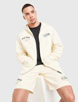 Remus Full-Zip Hoodie - Herren, Cremefarben - male - Size: S - Supply & Demand - FashionsVida