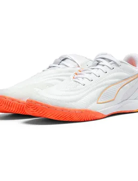 Chaussures De Futsal Ibero V White / Orange Glow / Vibrant Silver EU 45 Homme - Puma - FashionsVida