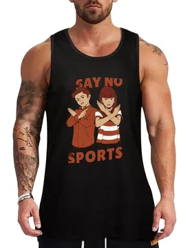 Just say no to the sport Tank Top Performance Tank Top Moisture Wicking Workout Shirt - Aliexpress - FashionsVida