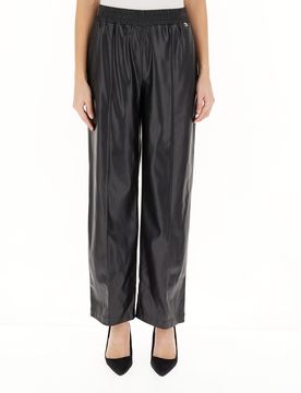 Pantalone in similpelle LIU JEANS NERO 38