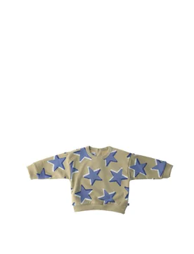 Felpa garzata ECRU 12M - Petit Bateau - FashionsVida