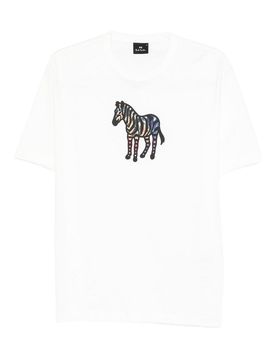 T-shirt Zebra in cotone biologico