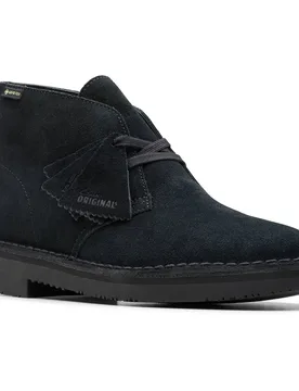 Bottes Desert Gore-tex® Black Suede EU 40 - Clarks Shoes - FashionsVida