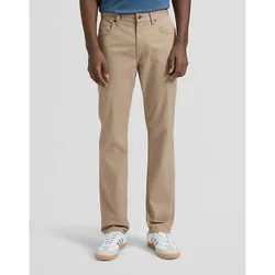 Daren Regular Lightweight Trousers Dark Taupe Größe 38x32 male