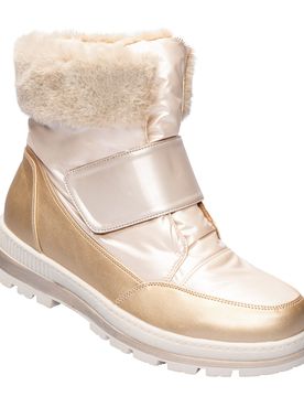 Klettstiefel „Leonita“ gold 36 Damen