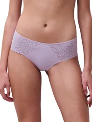 Womens Norah Hipster Shorty - Purple Polyamide - Size Medium