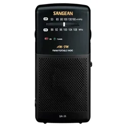 Radio Portable Sr-35 Black One Size unisex