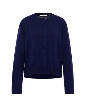 Cárdigan Boxy Fit azul oscuro 34