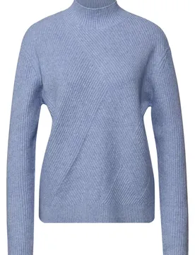 Cosy structure sweater female