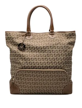 Zucchino Canvas Chef Shopping Tote - Fendi - FashionsVida