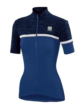 Maglia A Maniche Corte Giara Blue Twilight / White - Sportful - FashionsVida