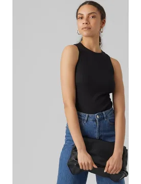 Top de mujer sin mangas ajustado - Vero Moda - FashionsVida