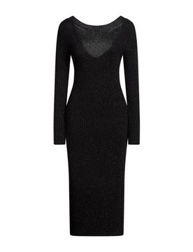 Vestido midi Mujer Negro L,M,XS Mujer