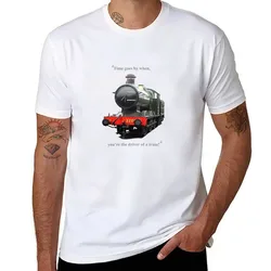 Driver of a Train T-Shirt t shirt custom print t shirt man casual T-Shirt