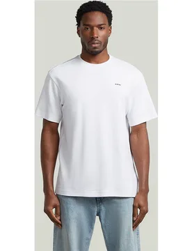 Camiseta de hombre de manga corta y corte recto - G-Star - FashionsVida