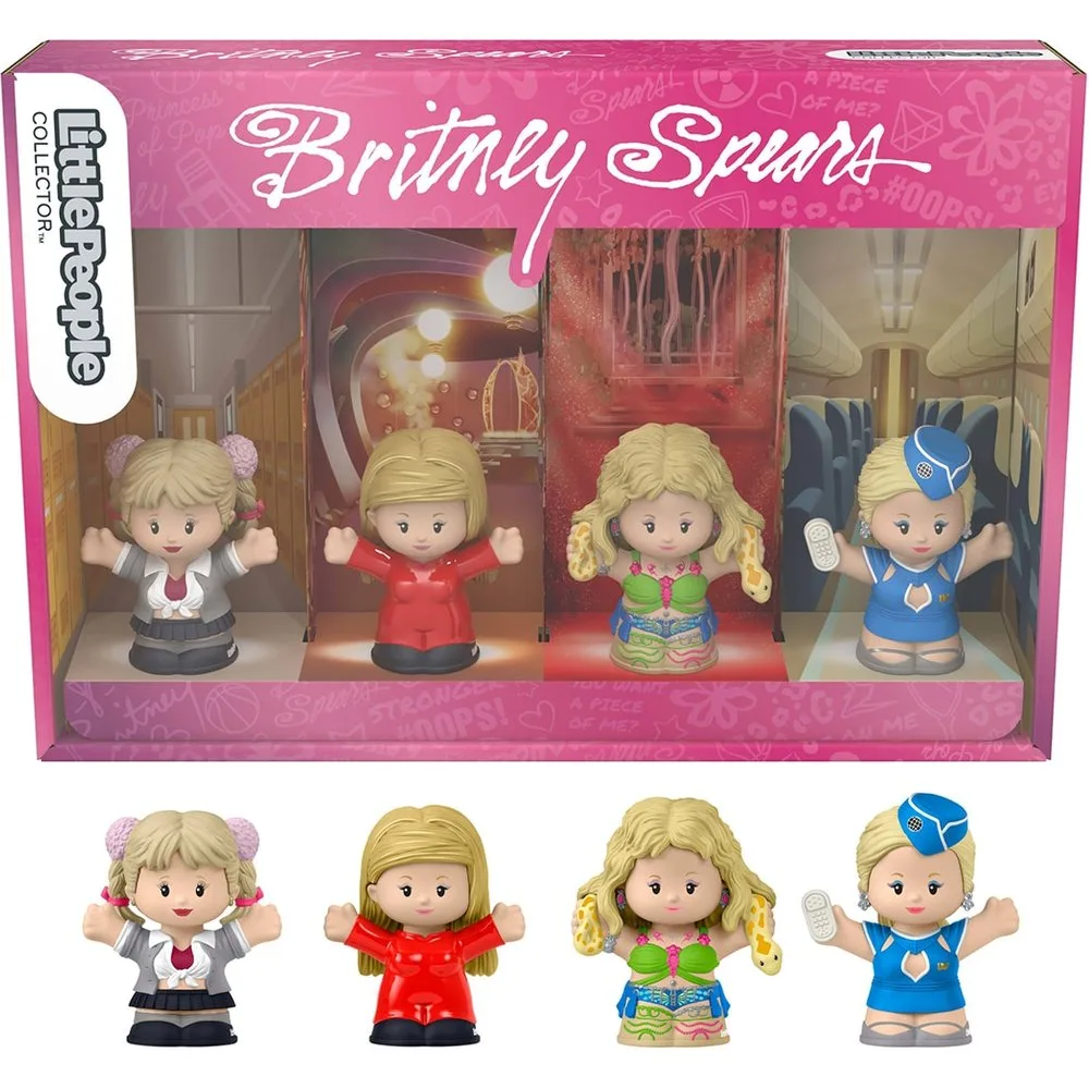 Figuras Britney Spears Little People Collector - Fisher-Price - FashionsVida