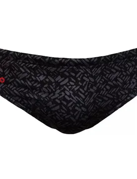 Plain Swimming Brief Black L Men - TURBO - FashionsVida