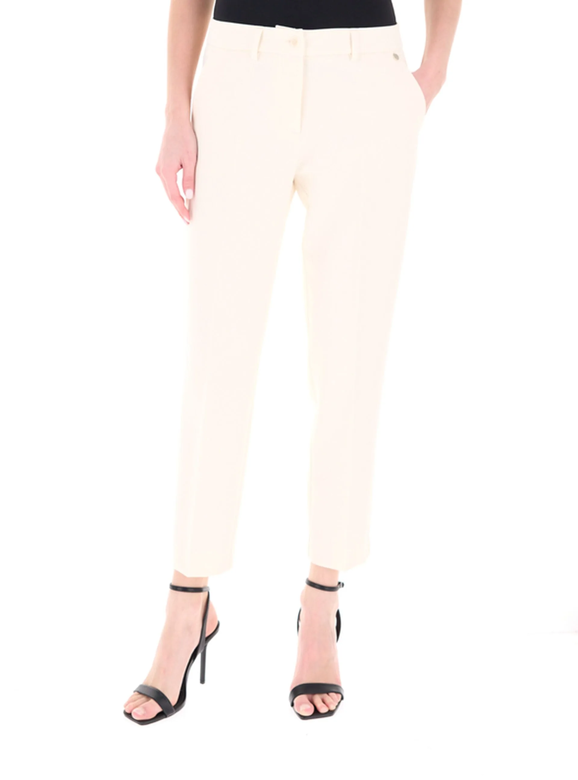 Pantalone straight LIU JEANS AVORIO 40 - Liu jo - FashionsVida