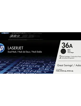Ink Toner 36a Black One Size unisex - HP - FashionsVida