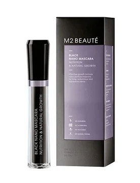 Black Nano Mascara Nutrition & Natural Growth - M2 BEAUTÃ - FashionsVida
