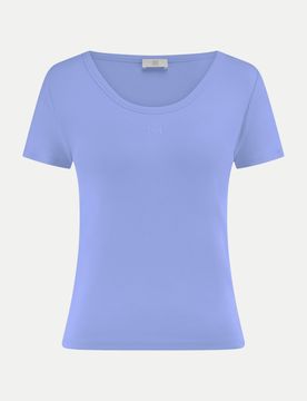 Riani Jerseyshirt Blau 38