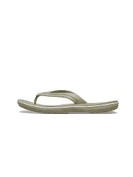 Chanclas Crocband Flip marrón claro 45-46