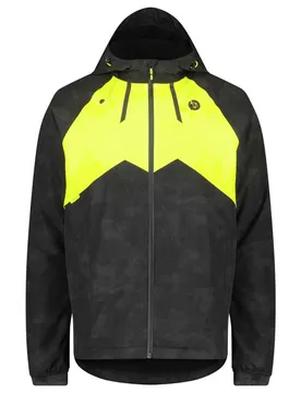 Giacca Winter Rain Commuter Hi-Vis Black / Neon Yellow