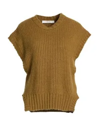 Tela Pullover Mujer Caqui M Mujer