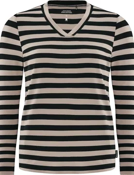 Nia Damen Longsleeve, braun 38 - Schneider - FashionsVida
