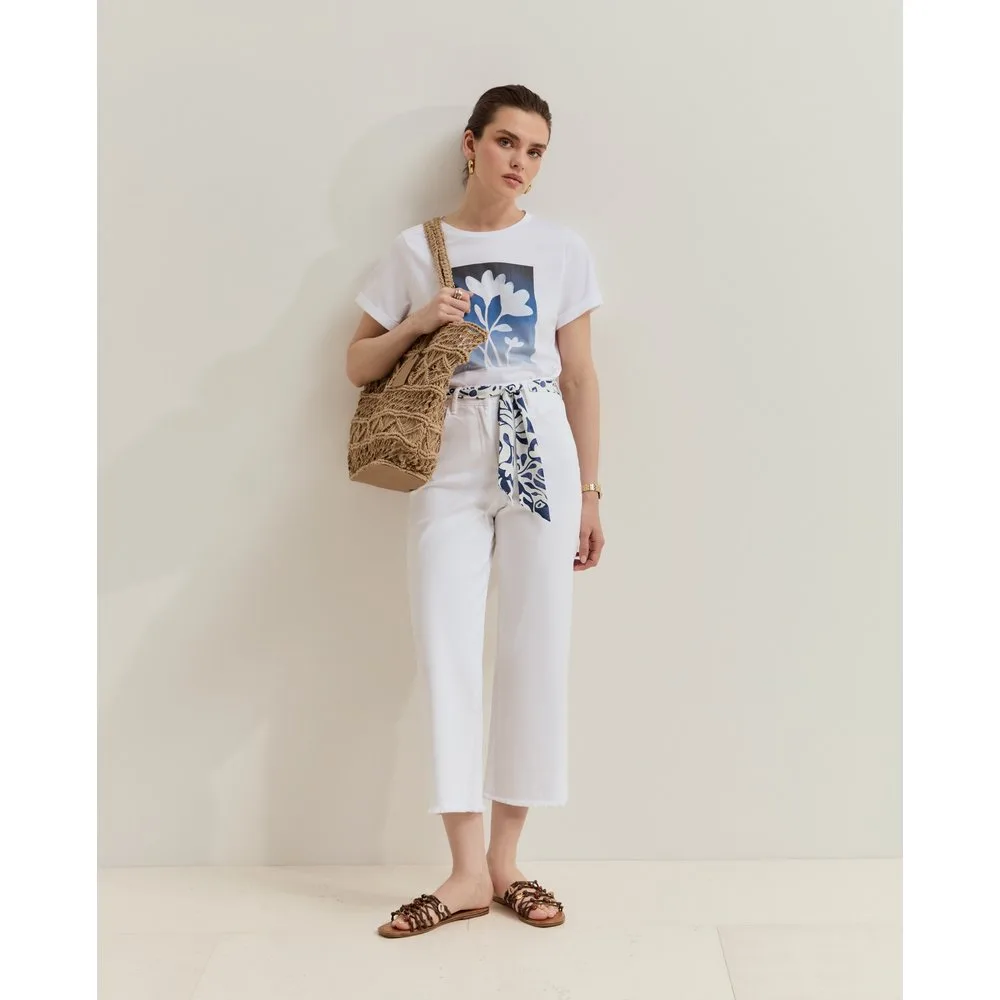 Pantalones chinos de mujer con cinturón - Lion of Porches - FashionsVida