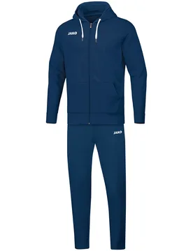 Jogginganzug Base mit Kapuze (Blau / Größe 44 / Damen) - Jako - FashionsVida