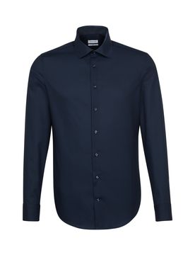 SEIDENSTICKER Camisa azul noche