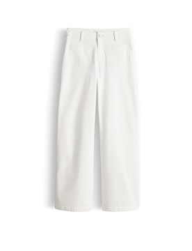 Jeans Straight Fit MIVA URBAN blanco 36/L32