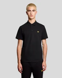 Men's Sports Polo Shirt in Black