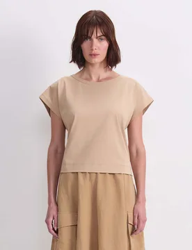 Cotton-Rich Boxy T-Shirt Neutral female - Sportscraft - FashionsVida