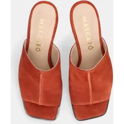 Sandalias de tacón Emi de mujer en ante