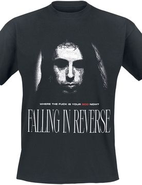 T-Shirt - Where Is Your God Now - S bis 4XL - für Männer - Größe L - schwarz - Lizenziertes Merchandise! - Männer - male