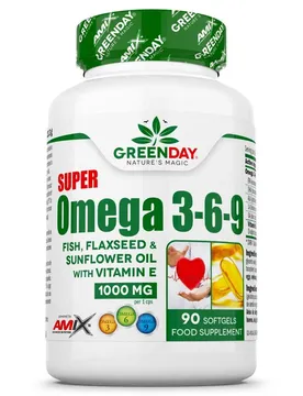 Capsule Greenday Super Omega 3-6-9 90 Unità