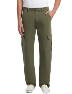 Jeans Pantaloni Cargo Gj Chino Olive Light Green 29 - Guess - FashionsVida