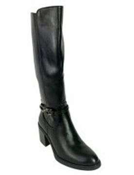 Stiefel Mit Absatz 2530 Schwarzer Damenstiefel 36;37;38;39