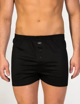 Boxer de punto de hilo de escocia de hombre blanco - ZD - FashionsVida
