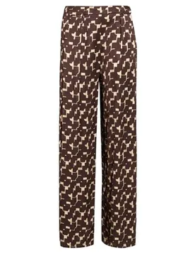 Hose Damen Dunkelbraun 38 Damen - KARTIKA - FashionsVida