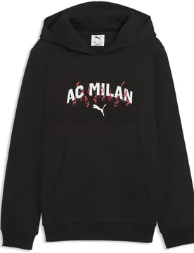 Sweat à Capuche Ac Milan Ftblculture Black / White 13-14 Années Garçon,Fille - Puma - FashionsVida