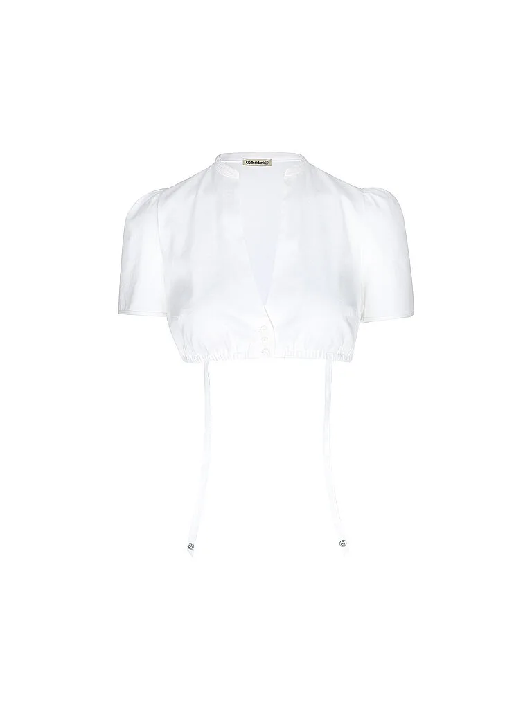 Blusa Dirndl blanco 40 - Gottseidank - FashionsVida