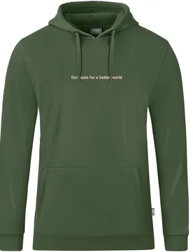 Kapuzensweat World (oliv / Größe 4XL / Unisex) - Jako - FashionsVida