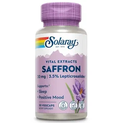 Solaray Capsules Saffron 30 Unités