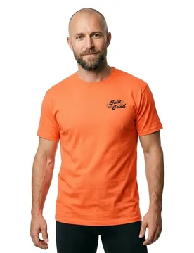 T-shirt à Manches Courtes Btg Lino Truck Dusty Orange M
