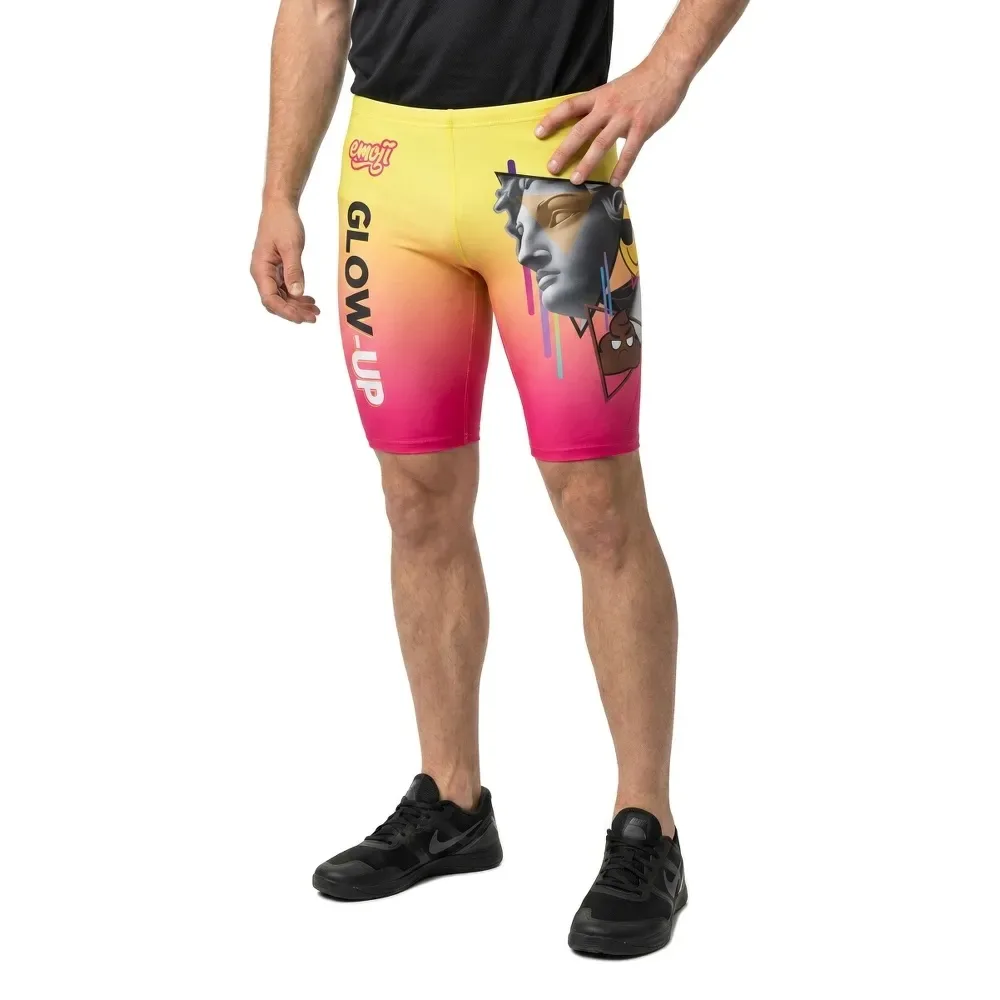 Emoji Glow-up Jammer Multicolour XL Men - OTSO - FashionsVida